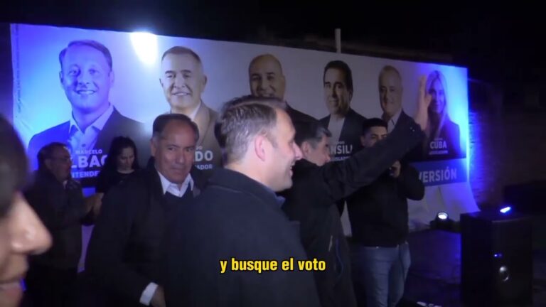 Miguel Acevedo visita Yerba Buena con el candidato a Intendente Marcelo Albaca