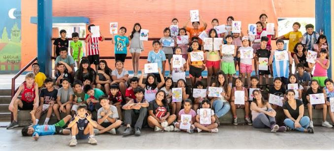 Escuela de Verano “YB”: Más de 100 chicos aprovechan las actividades y el apoyo escolar
