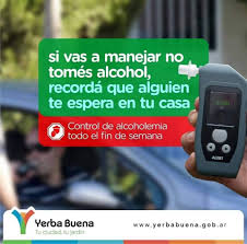 Controles de Alcoholemia en Yerba Buena en época de fiestas tarea de riesgo
